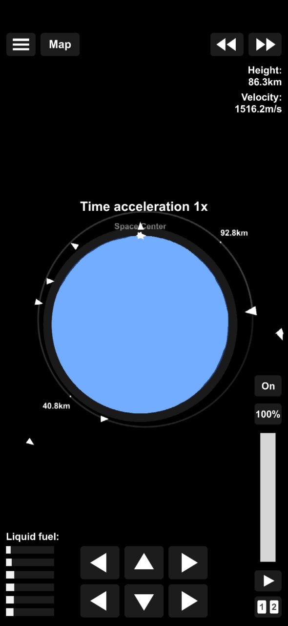 1 launch space station(no dlc) Spaceflight Simulator