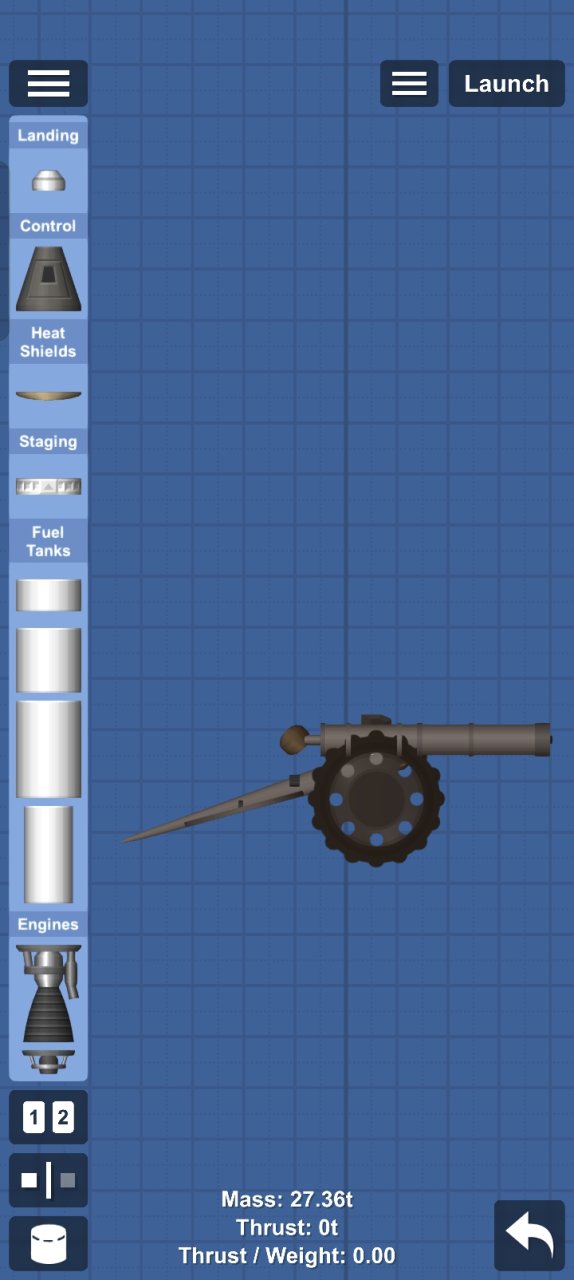 18 Pounder Cannon (No-DLC) Spaceflight Simulator