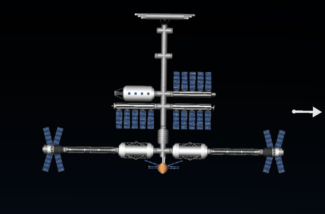 2028 space station Spaceflight Simulator