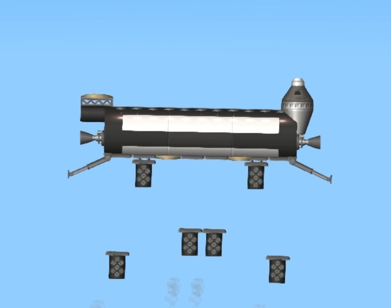 Helicopter Blueprint for Spaceflight Simulator / SFS BP