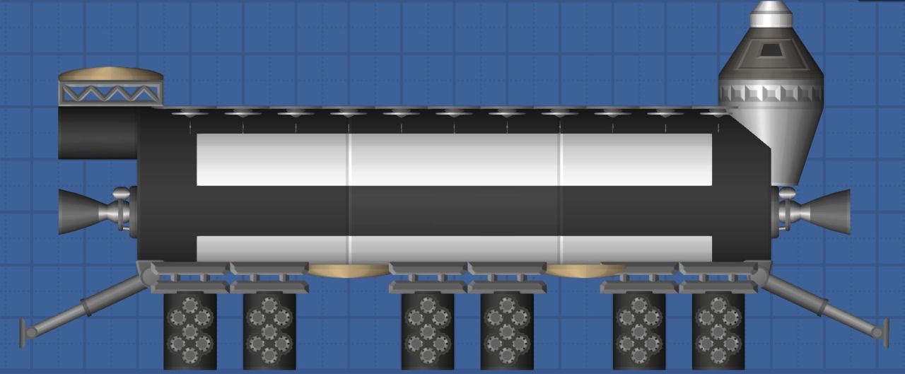 БЛА-4Б Blueprint for Spaceflight Simulator / SFS BP