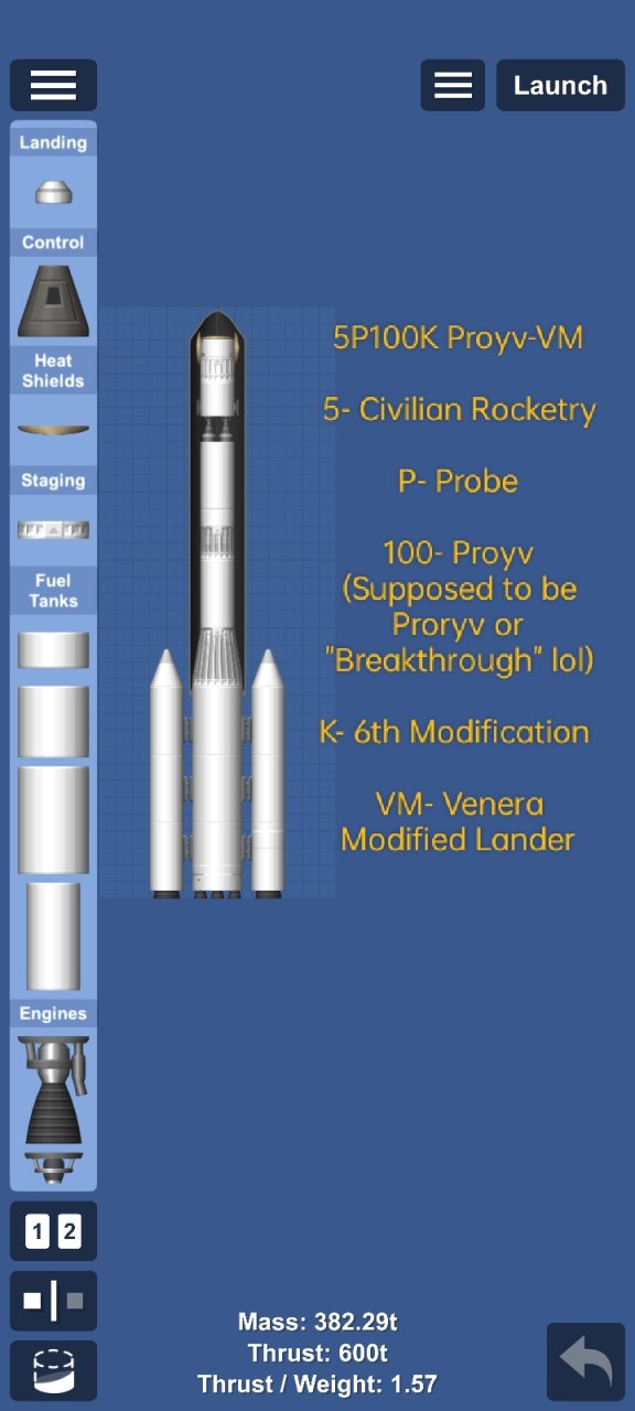 5P100K Proyv-VM Spaceflight Simulator