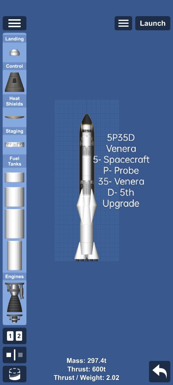 5P35D Venera Spaceflight Simulator