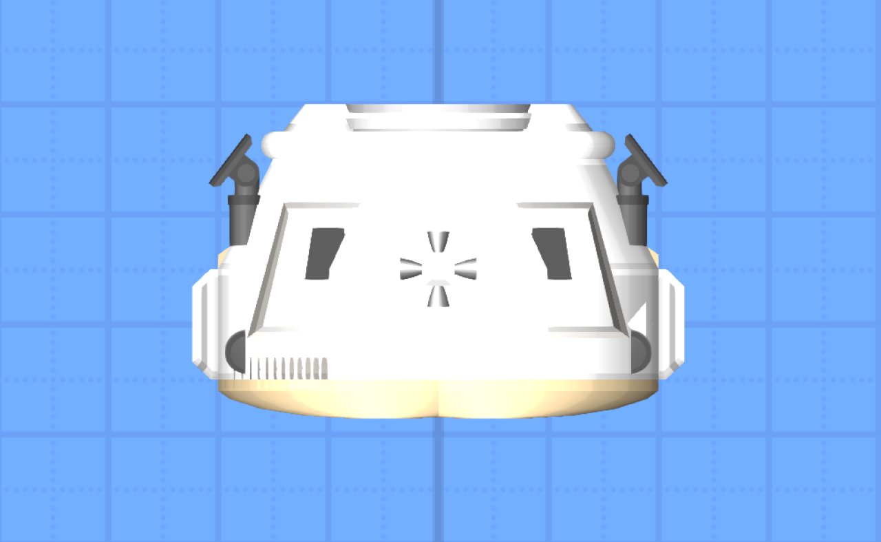 8 Wide Capsule Spaceflight Simulator