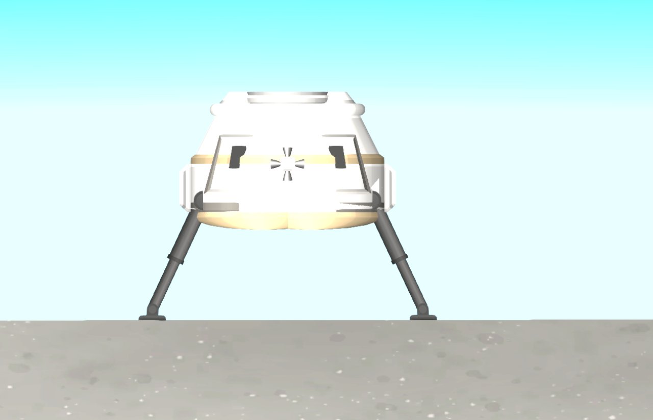 8 Wide Capsule Spaceflight Simulator