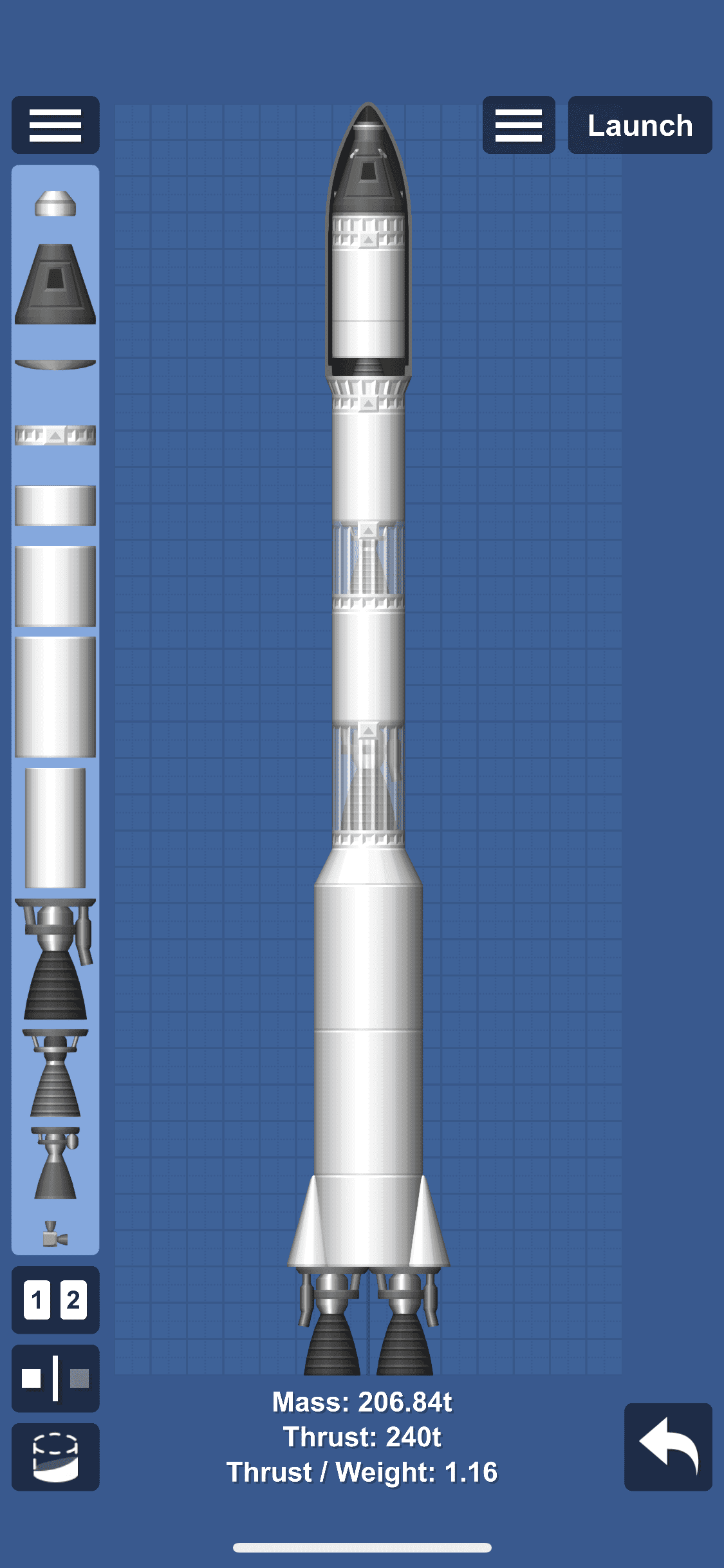 Rocket for Spaceflight Simulator • SFS UNIVERSE