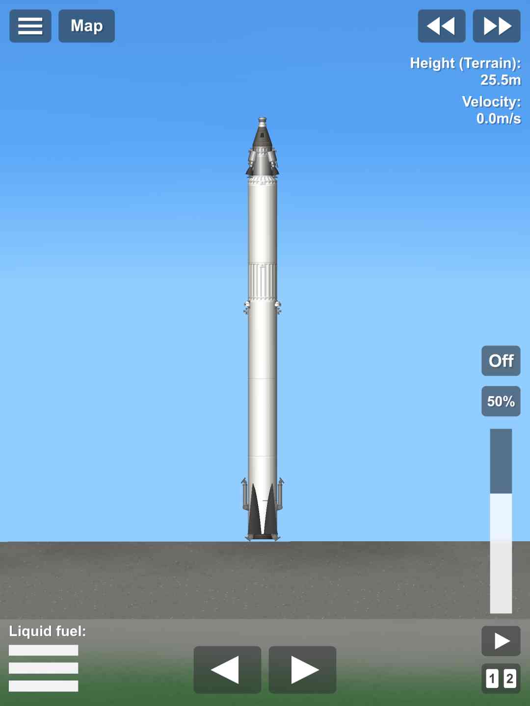 Crewed reusable rocket for Spaceflight Simulator • SFS UNIVERSE