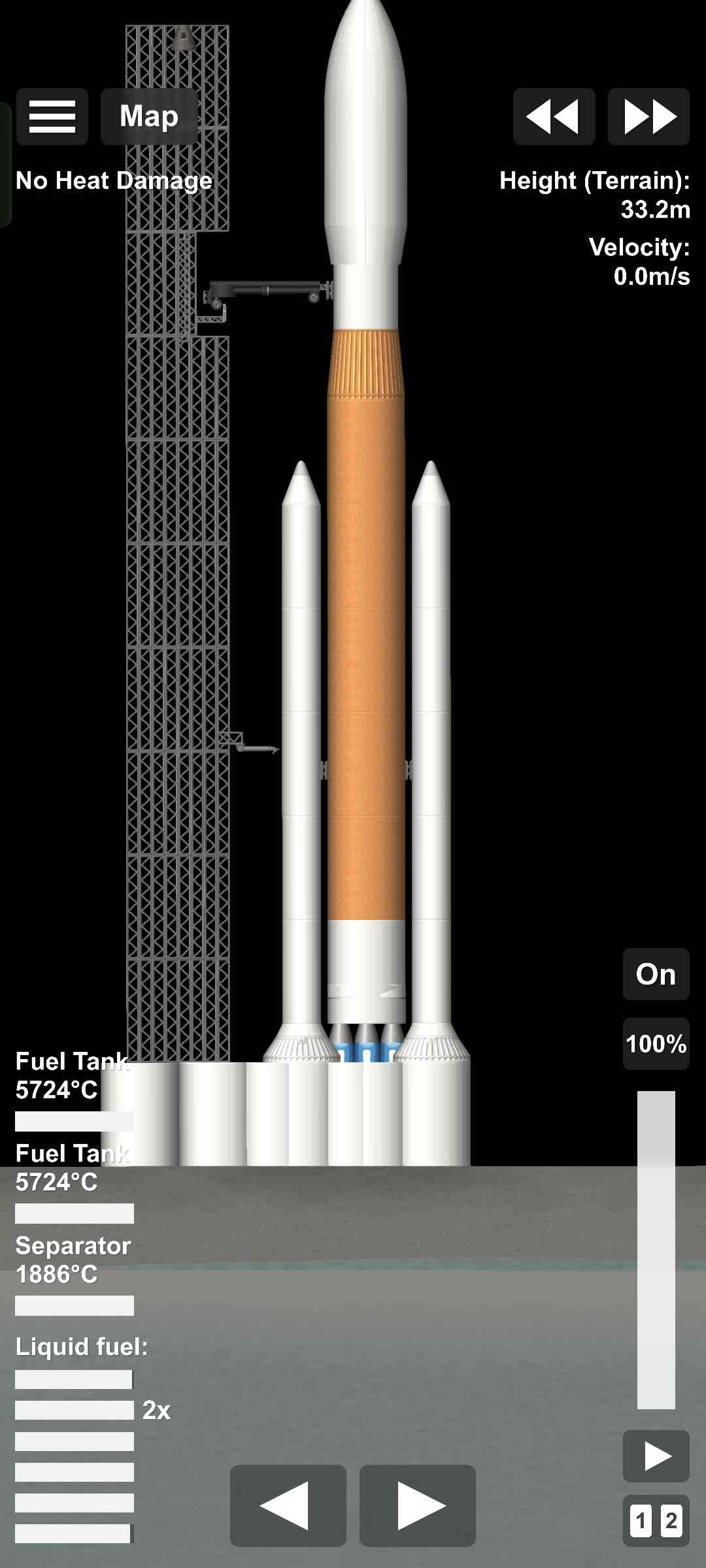 Explorer rocket V2 for Spaceflight Simulator • SFS UNIVERSE