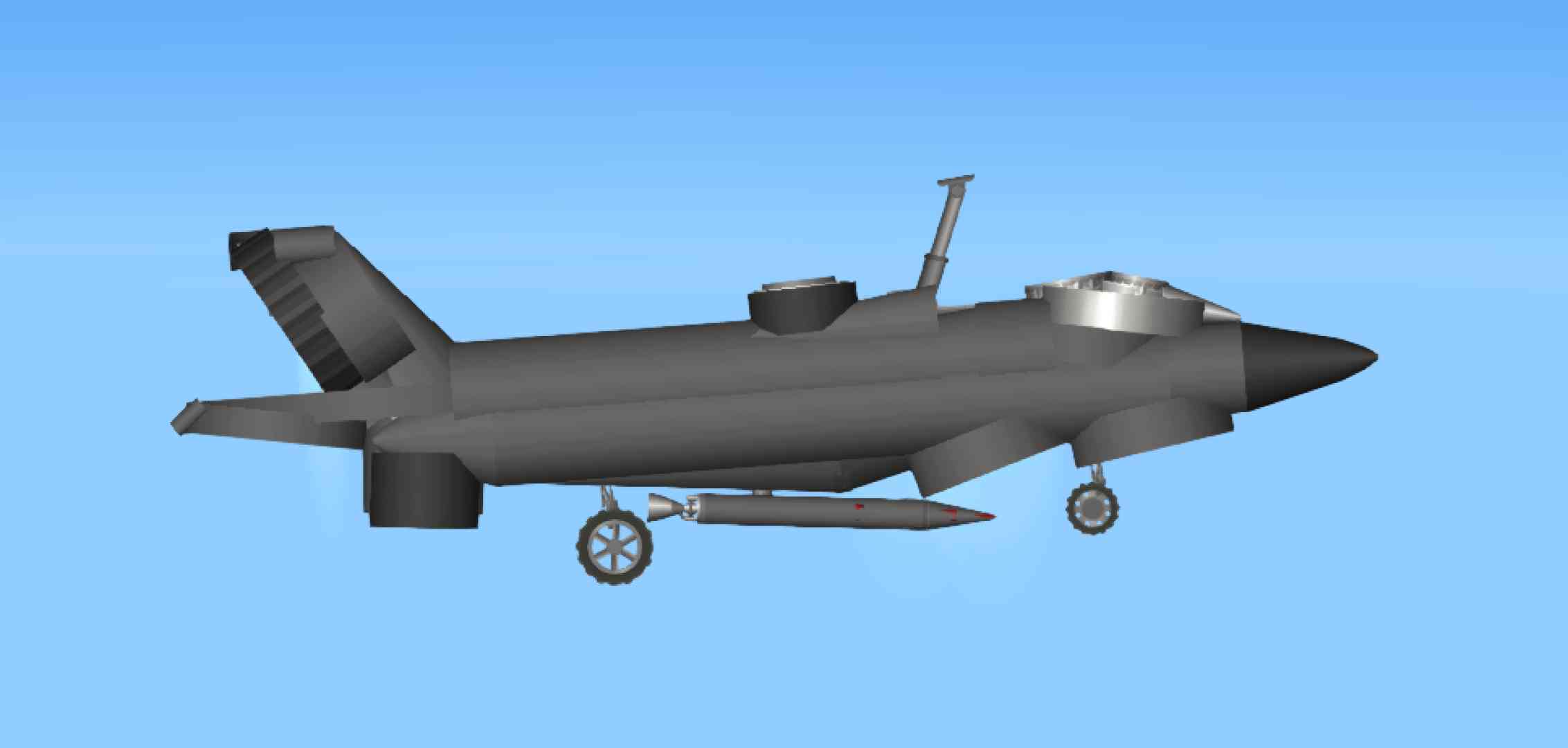 F-35 w/ vtol READ DESCRIPTION! for Spaceflight Simulator • SFS UNIVERSE