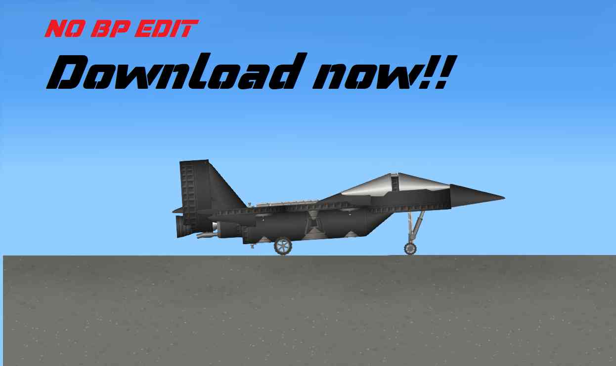 F22 raptor - Tak 24 for Spaceflight Simulator • SFS UNIVERSE