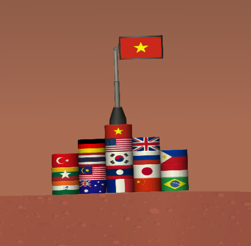 flag Texture for Spaceflight Simulator • SFS UNIVERSE