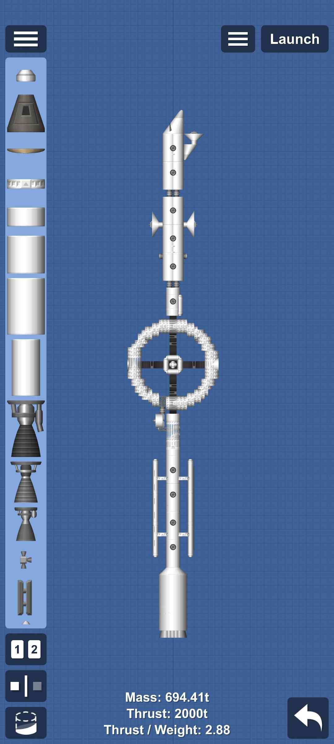 Gravity ring station for Spaceflight Simulator • SFS UNIVERSE