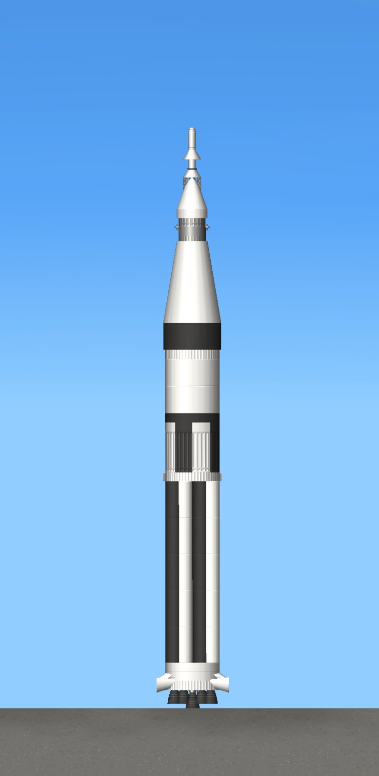 Saturn 1-B for Spaceflight Simulator • SFS UNIVERSE