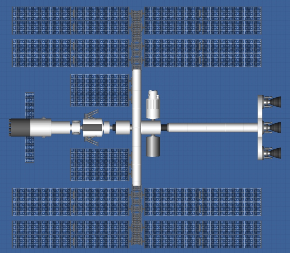 Budget ISS for Spaceflight Simulator • SFS UNIVERSE