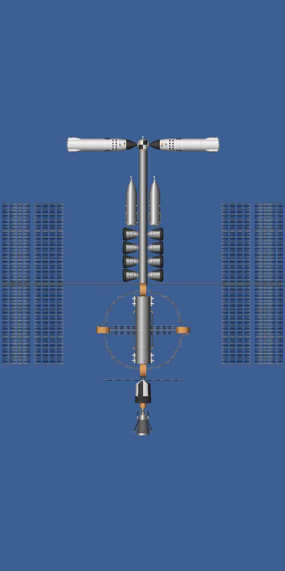 Judgement Day Space Station for Spaceflight Simulator • SFS UNIVERSE