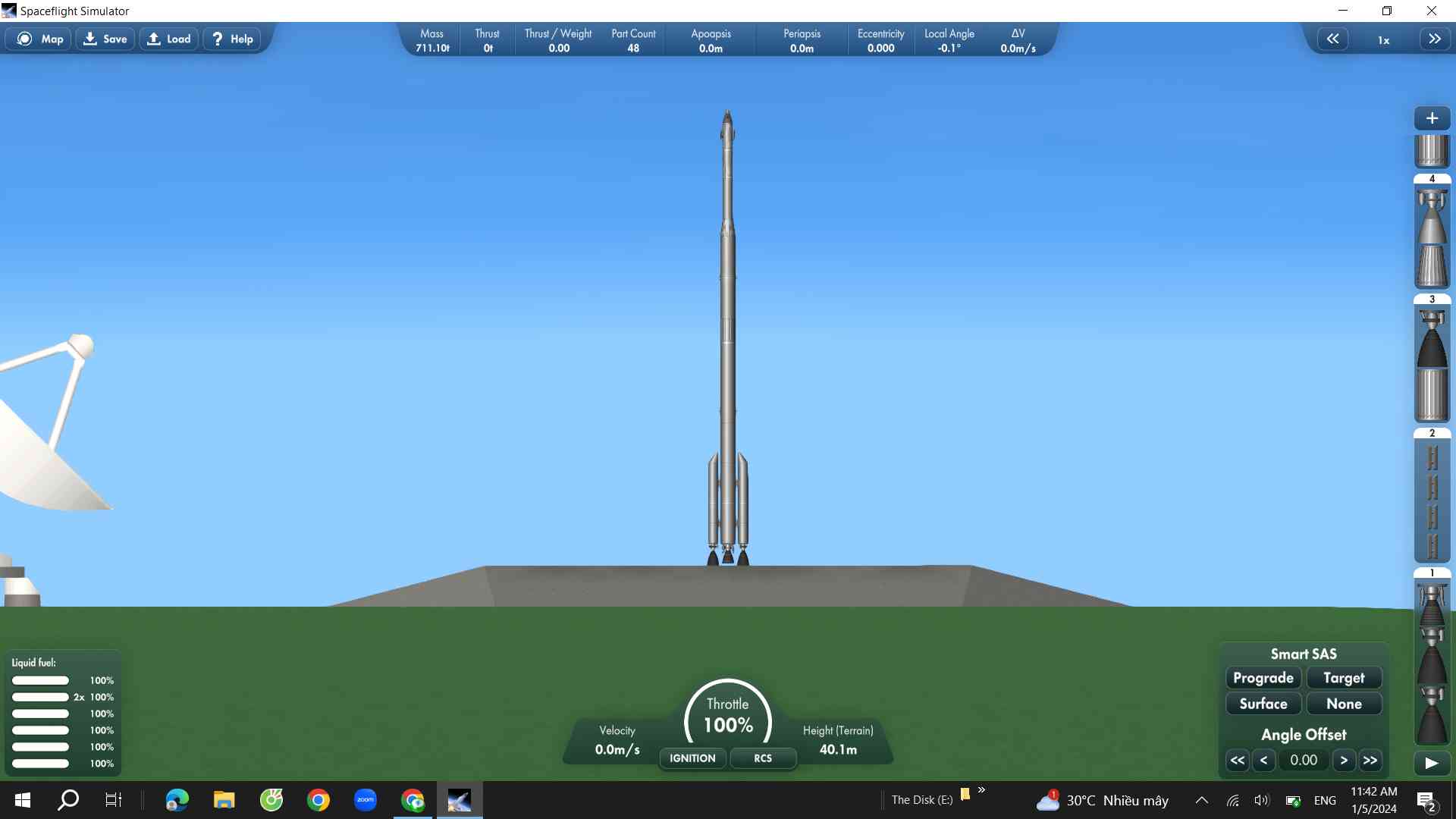 Rocket for Spaceflight Simulator • SFS UNIVERSE