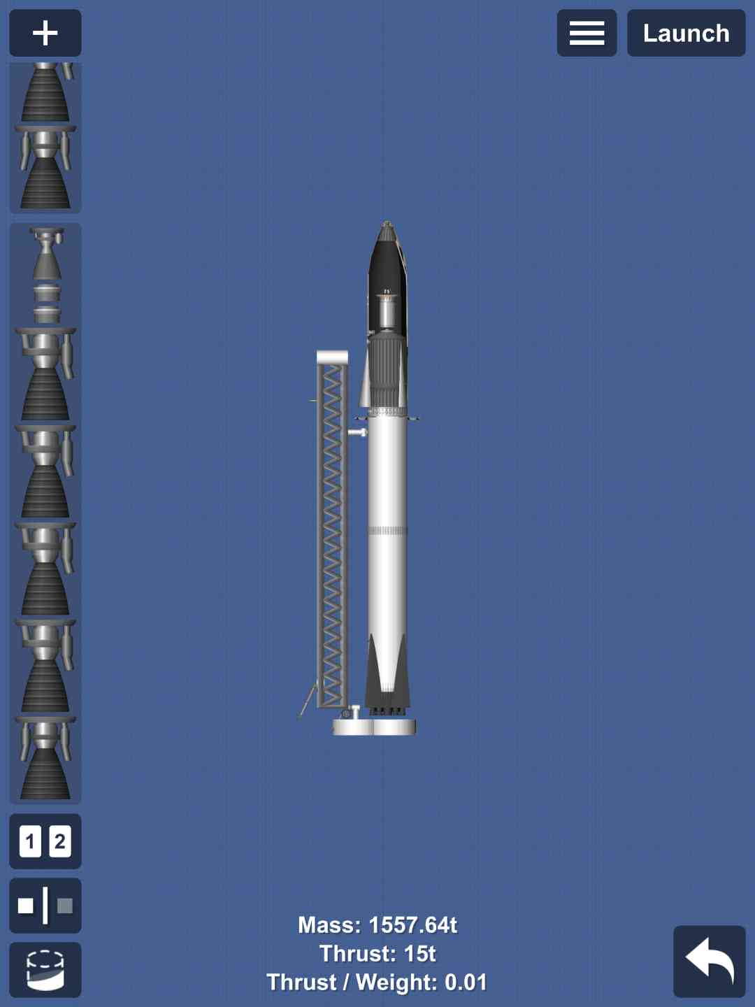 K-63 MiniStarship for Spaceflight Simulator • SFS UNIVERSE