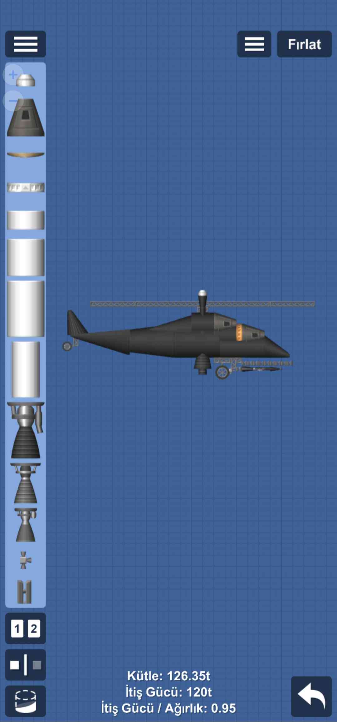 Helicopter for Spaceflight Simulator • SFS UNIVERSE