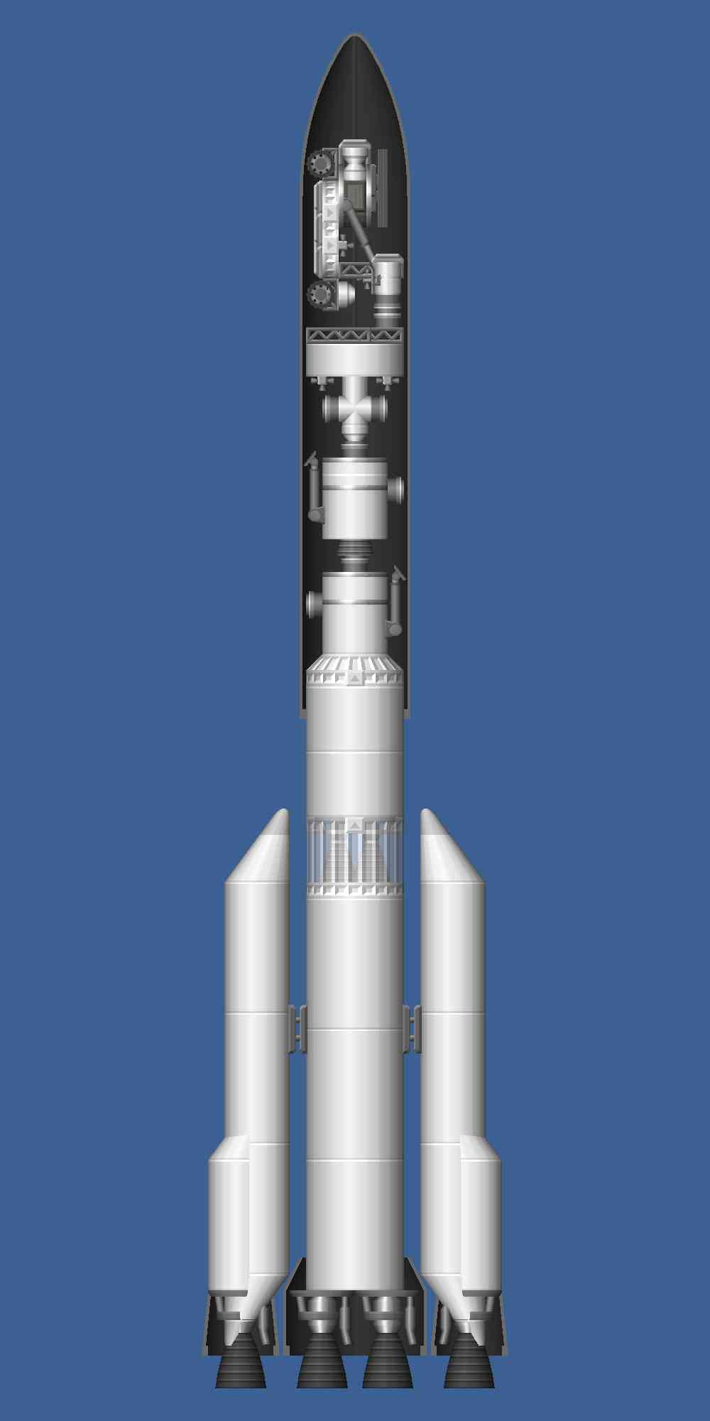 Moon Rocket & Rover No DLC for Spaceflight Simulator • SFS UNIVERSE