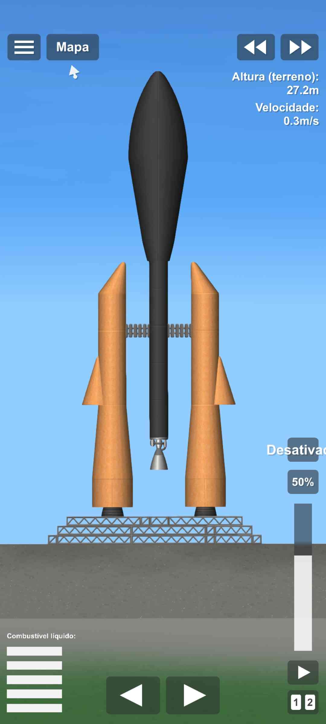 Rocket idk (from missions) for Spaceflight Simulator • SFS UNIVERSE