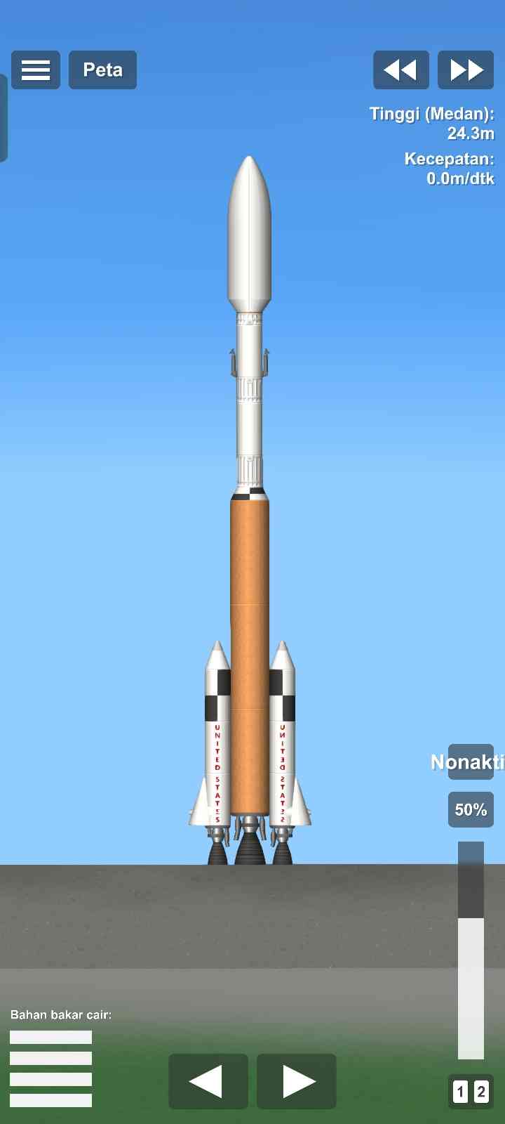 Rocket with rover for Spaceflight Simulator • SFS UNIVERSE