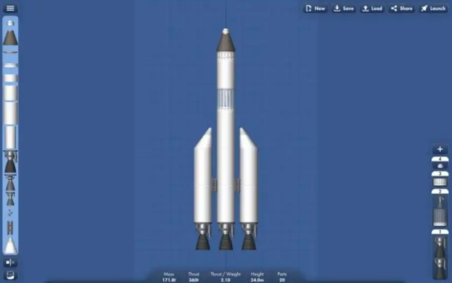 Rover and Rocket for Spaceflight Simulator • SFS UNIVERSE