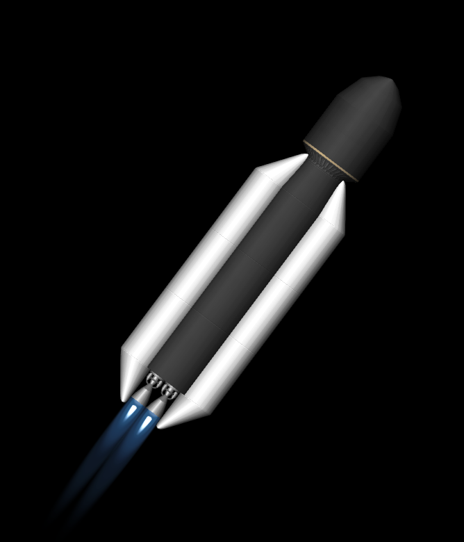 Reusable launch vehicle for Spaceflight Simulator • SFS UNIVERSE