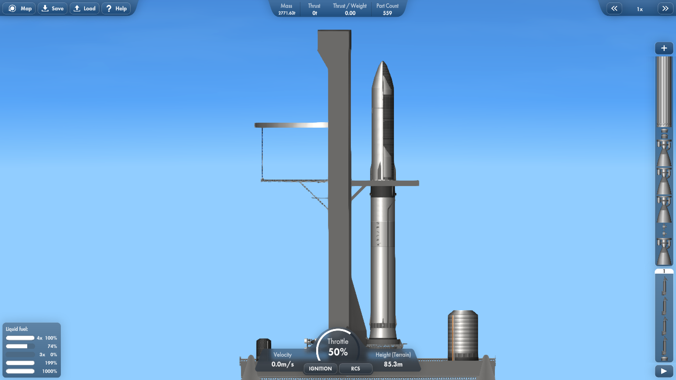 Rocket for Spaceflight Simulator • SFS UNIVERSE