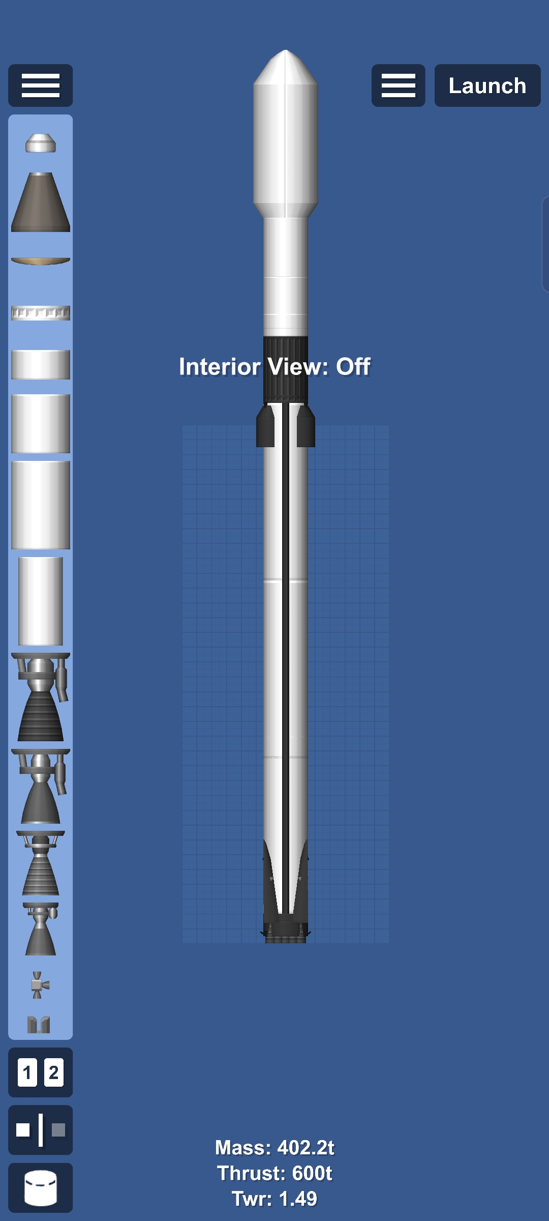 Rocket for Spaceflight Simulator • SFS UNIVERSE