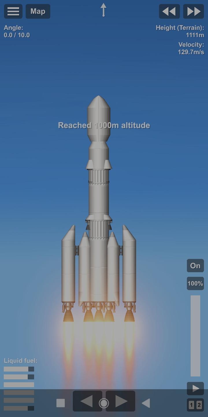 Moon rocket + cargo Non DLC for Spaceflight Simulator • SFS UNIVERSE