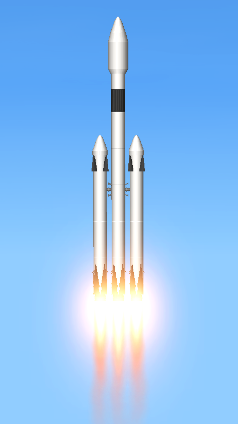 Falcon Heavy for Spaceflight Simulator • SFS UNIVERSE