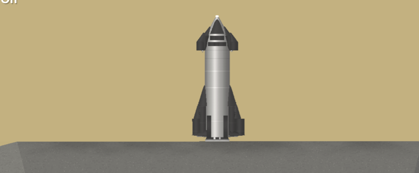 Starship for Spaceflight Simulator • SFS UNIVERSE