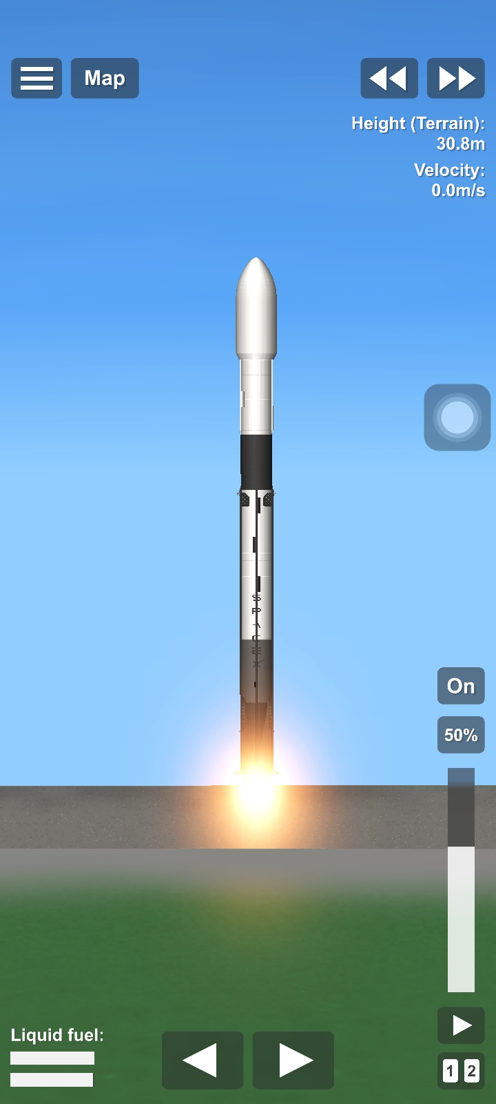 Realistic Falcon 9 for Spaceflight Simulator • SFS UNIVERSE