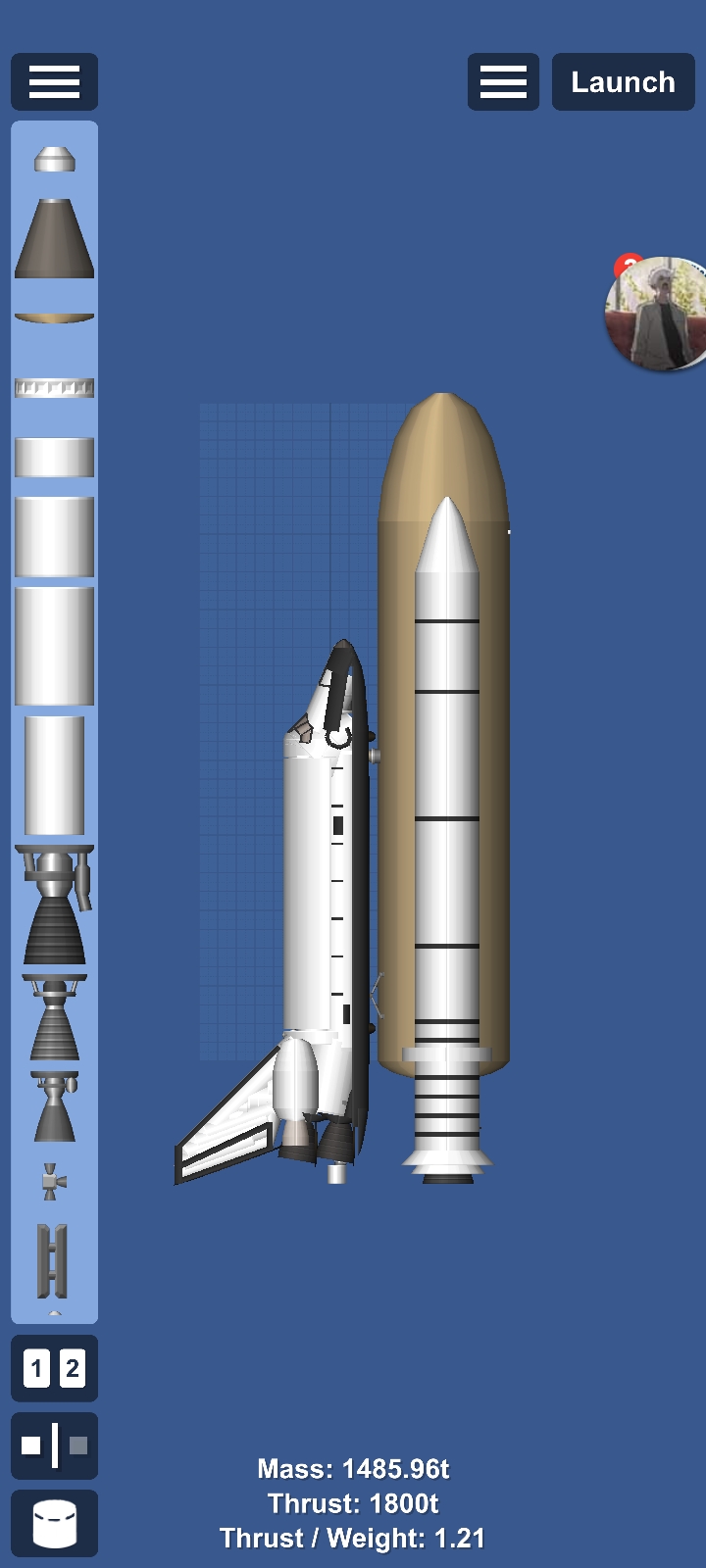 Rocket for Spaceflight Simulator • SFS UNIVERSE