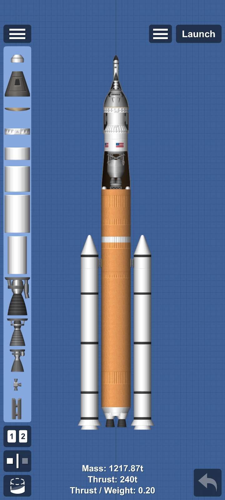 Sls Block 1b By NNP for Spaceflight Simulator • SFS UNIVERSE