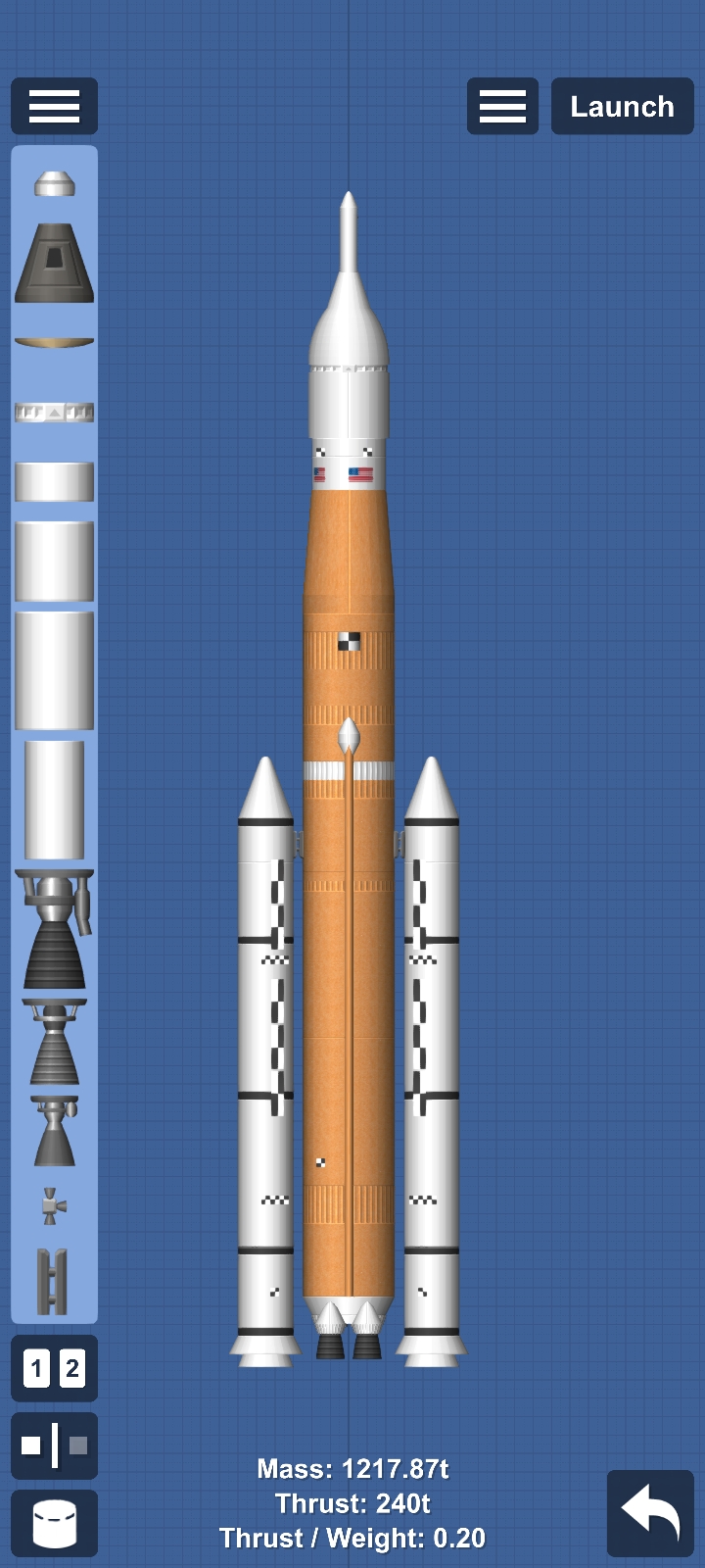 Sls Block 1b By NNP for Spaceflight Simulator • SFS UNIVERSE