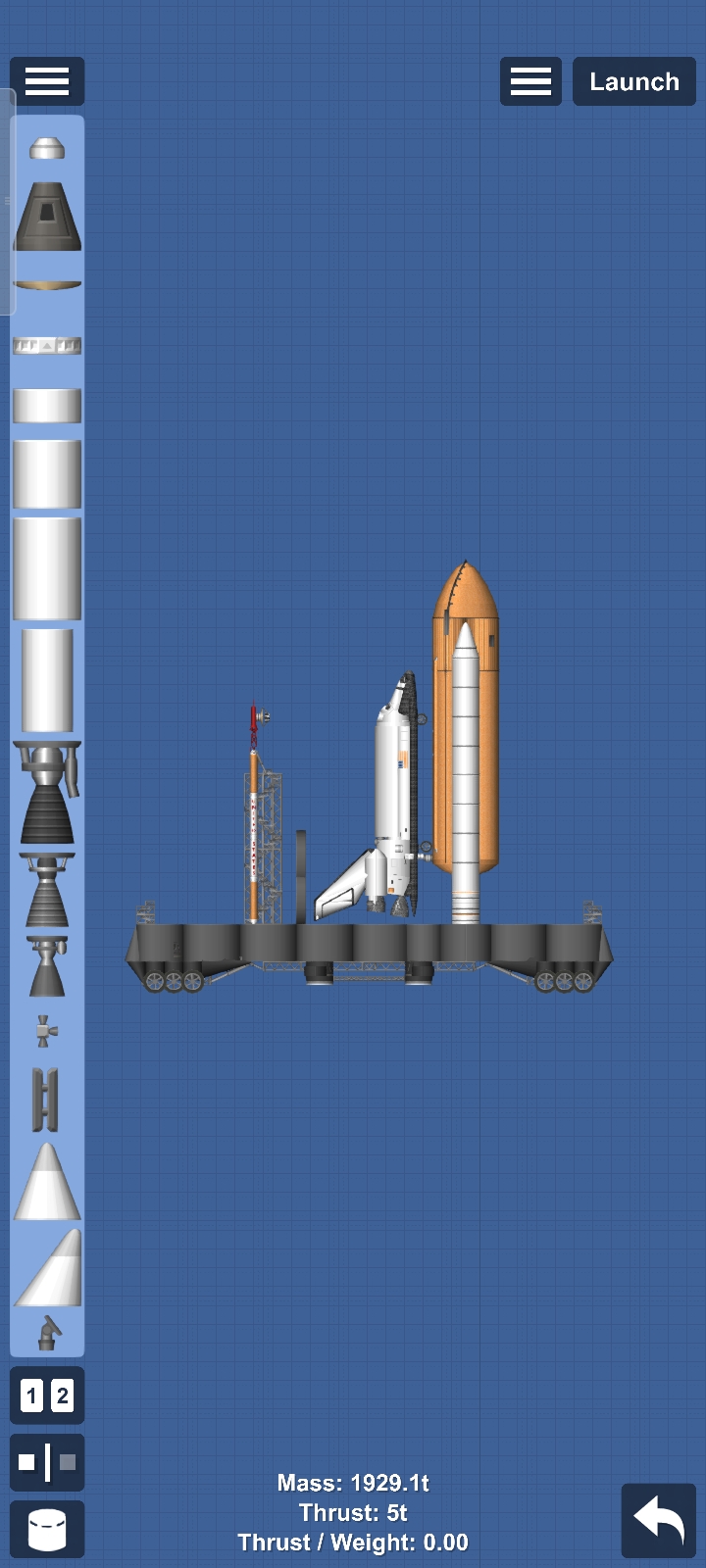 NASA shuttle space for Spaceflight Simulator • SFS UNIVERSE