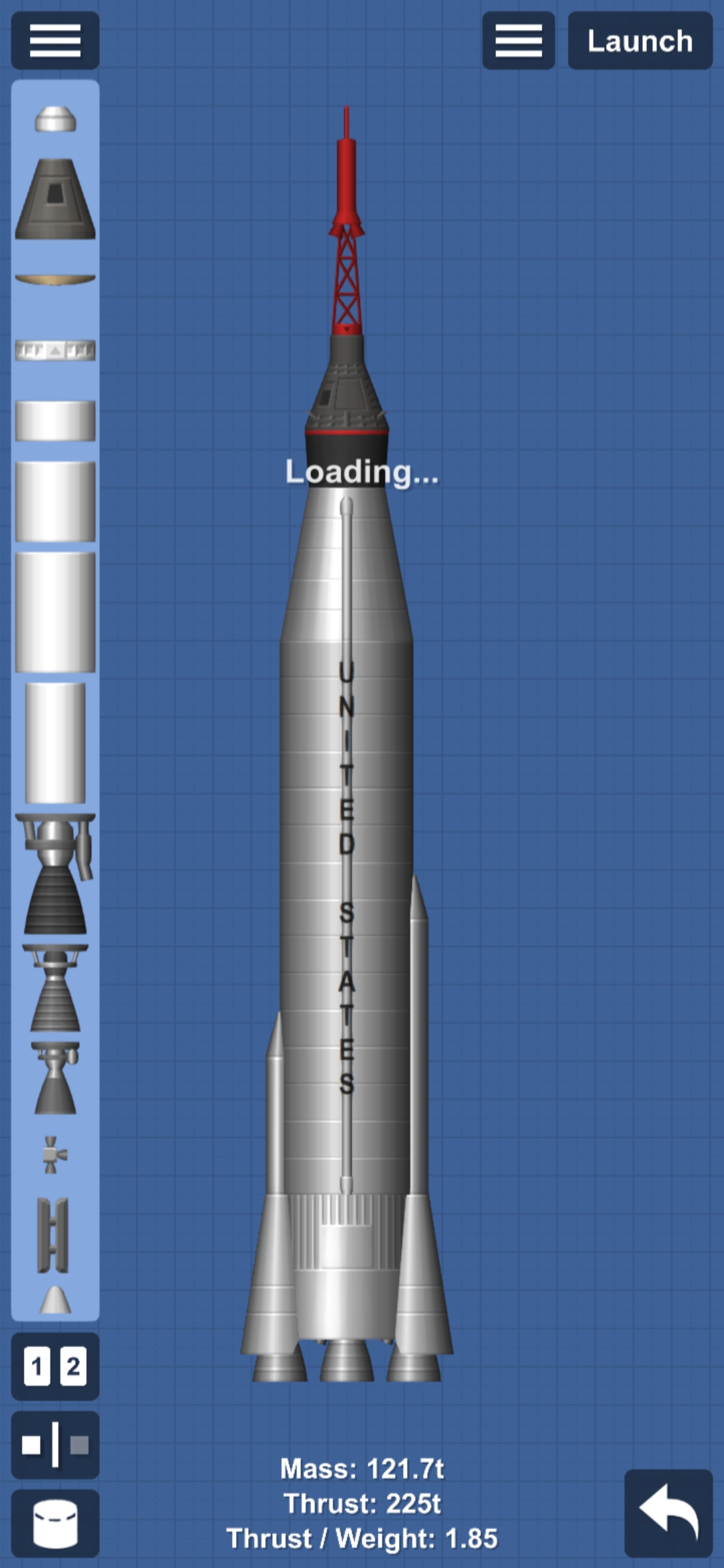 Rocket for Spaceflight Simulator • SFS UNIVERSE
