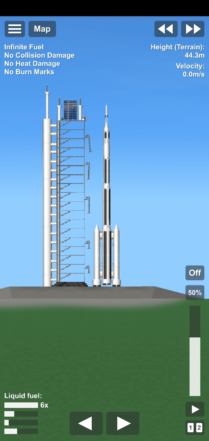 Sirius X1A rocket for Spaceflight Simulator • SFS UNIVERSE