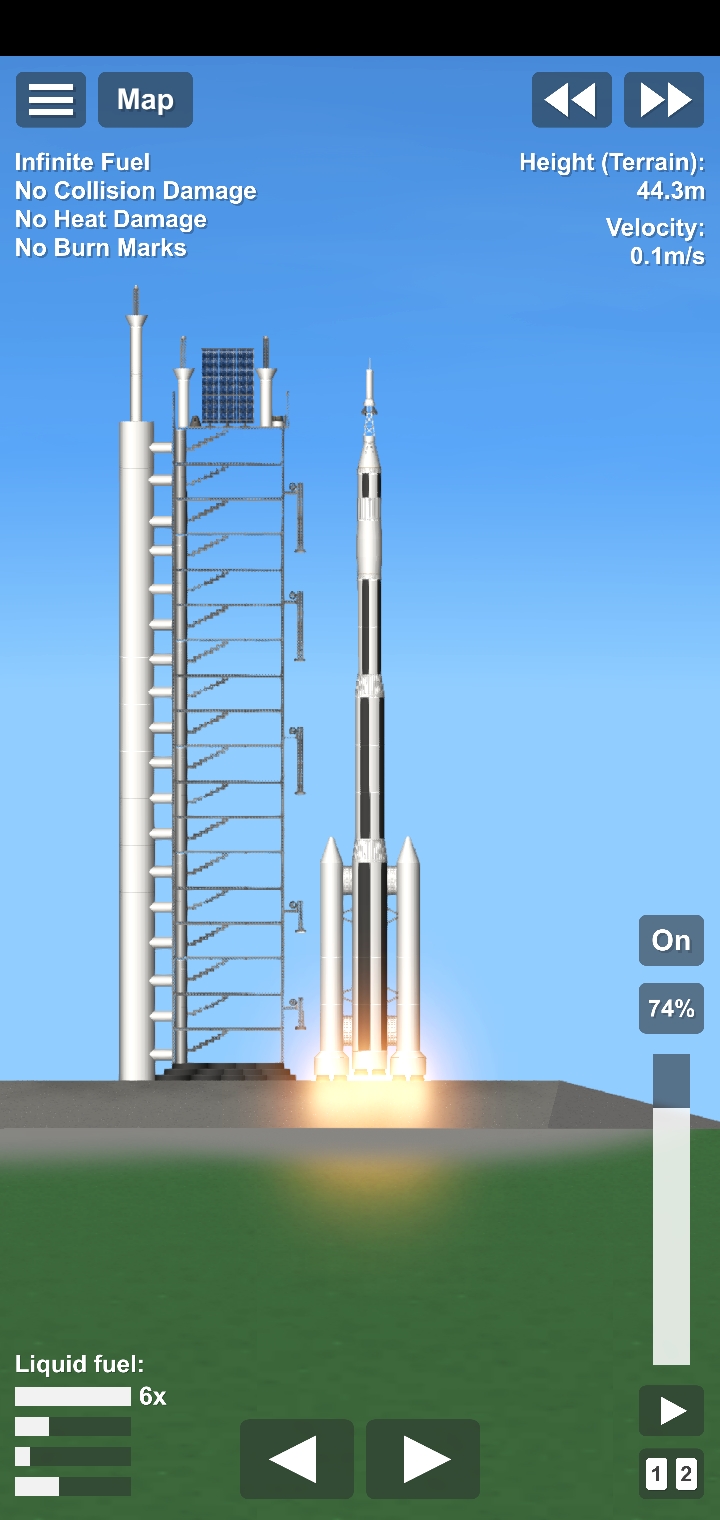 Sirius X1A rocket for Spaceflight Simulator • SFS UNIVERSE