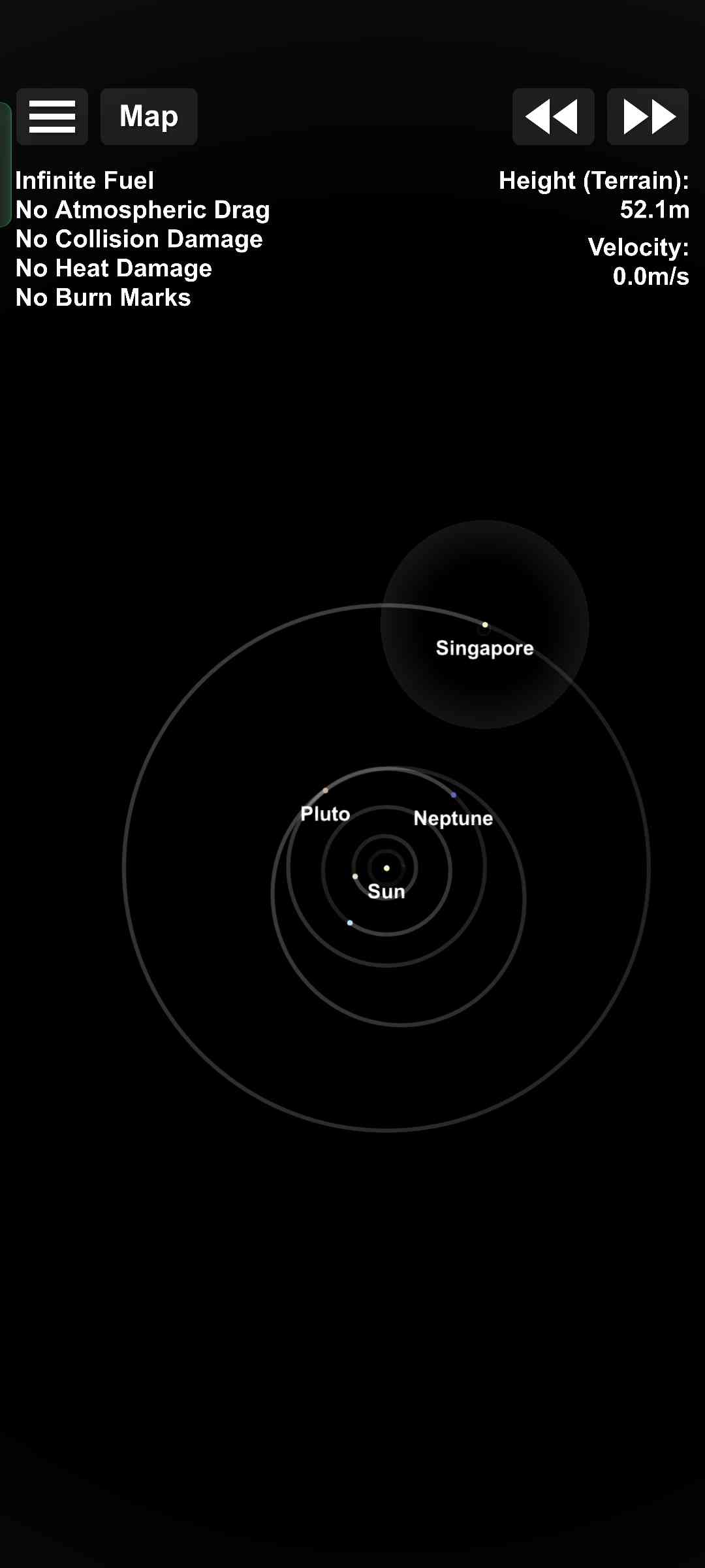 Singapore milky way for Spaceflight Simulator • SFS UNIVERSE