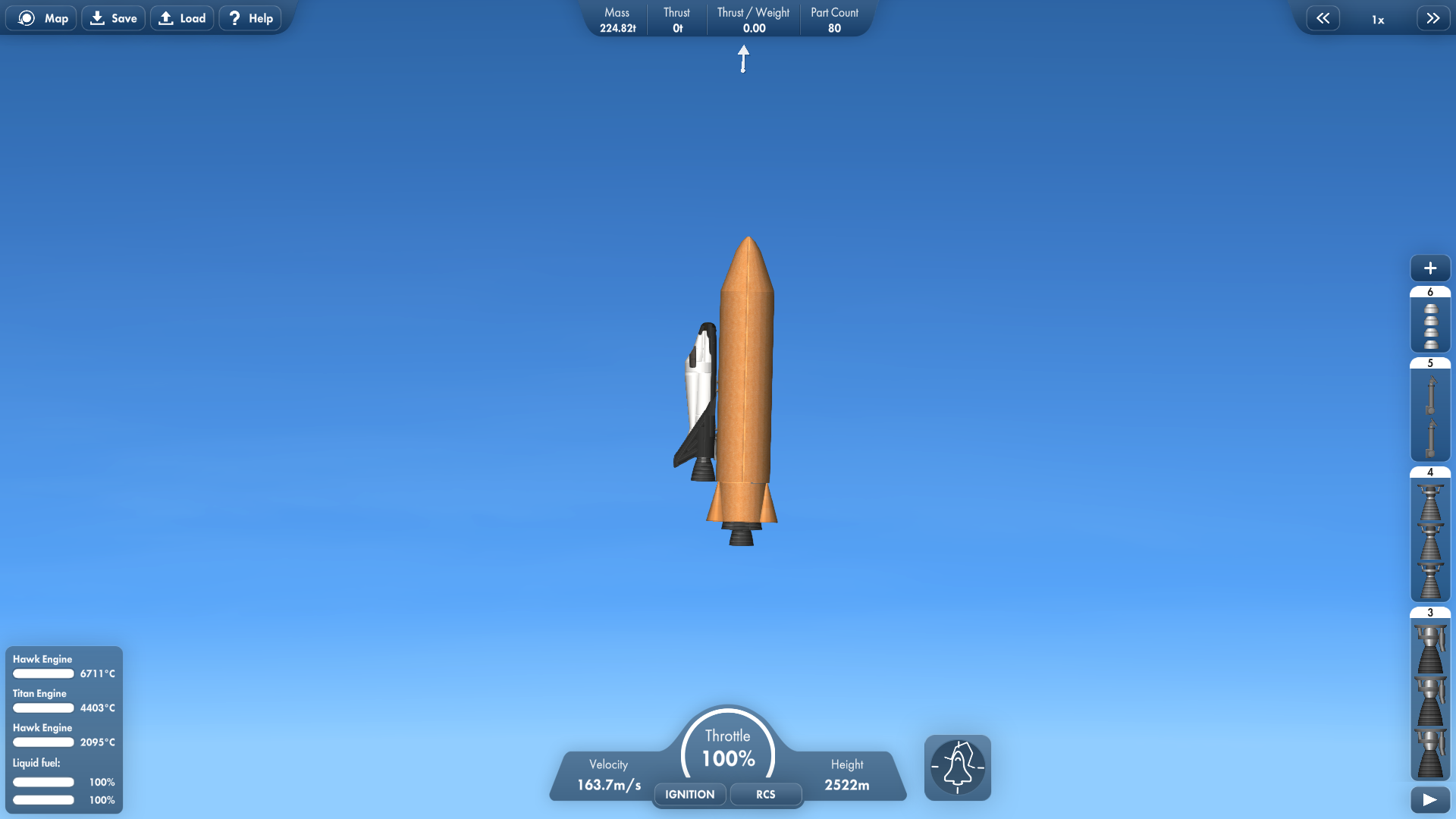 Rocket for Spaceflight Simulator • SFS UNIVERSE