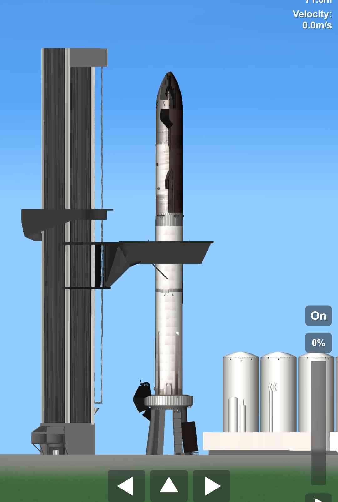 Starship s24 and b9! for Spaceflight Simulator • SFS UNIVERSE