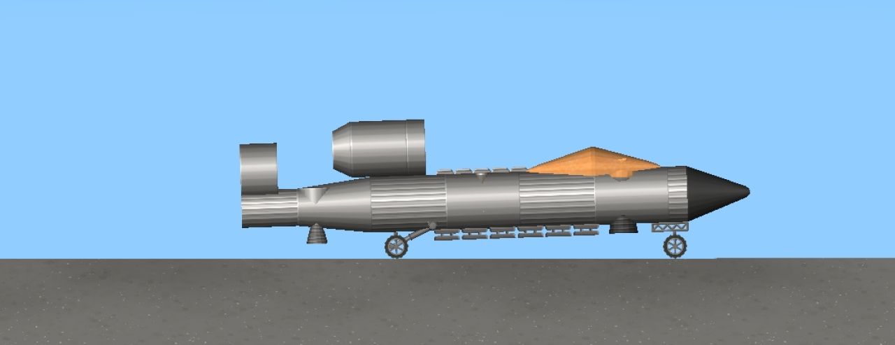 A-10 thunderbolt Blueprint for Spaceflight Simulator / SFS BP