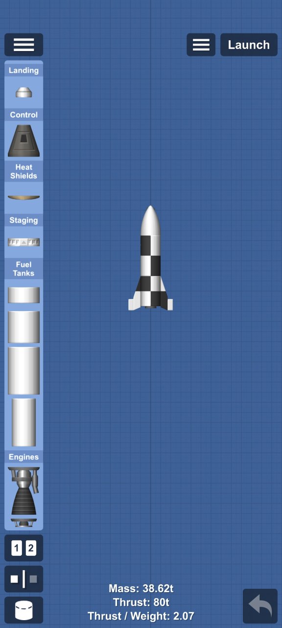A-7 missile for Spaceflight Simulator