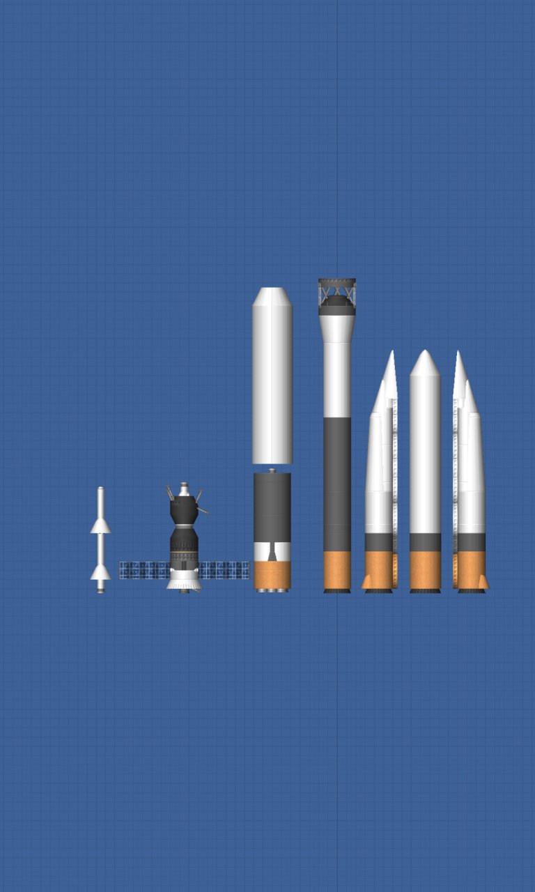 A basic soyuz rocket Spaceflight Simulator