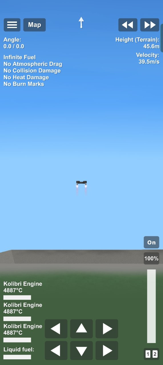 a drone Spaceflight Simulator