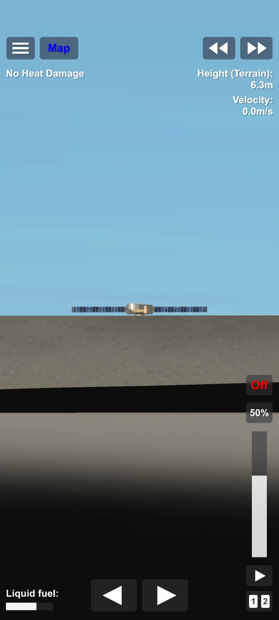 A random 7-ton orbiter Blueprint for Spaceflight Simulator / SFS BP