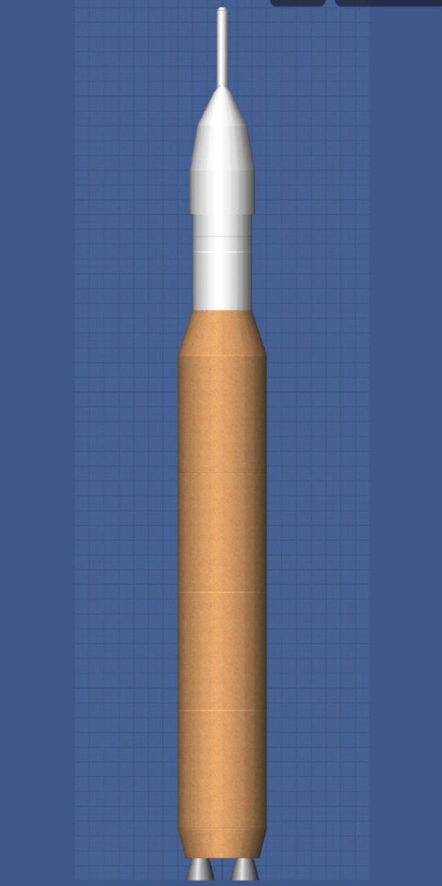 Actual sls. Spaceflight Simulator