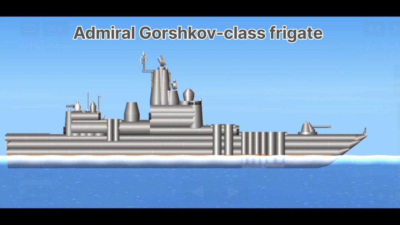 Admiral Gorshkov-class frigate Spaceflight Simulator
